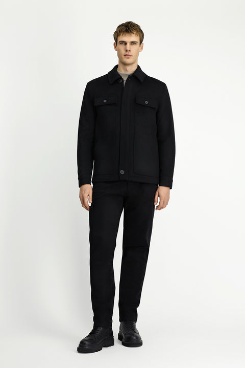 Black Lycra Sport Jacket