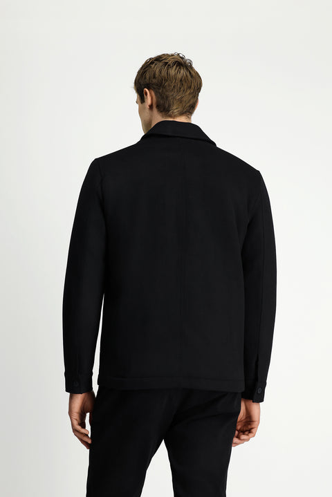 Black Lycra Sport Jacket