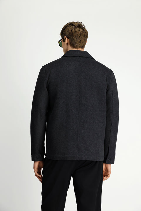 Medium Anthracite Lycra Sport Jacket