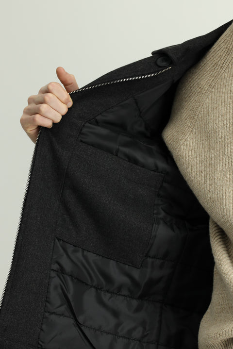 Medium Anthracite Lycra Sport Jacket