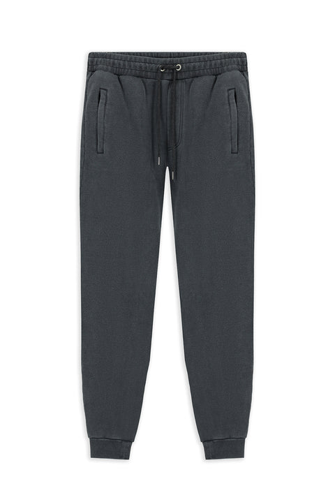Medium Anthracite Patterned Cotton Sweatshirt/Sweatpants