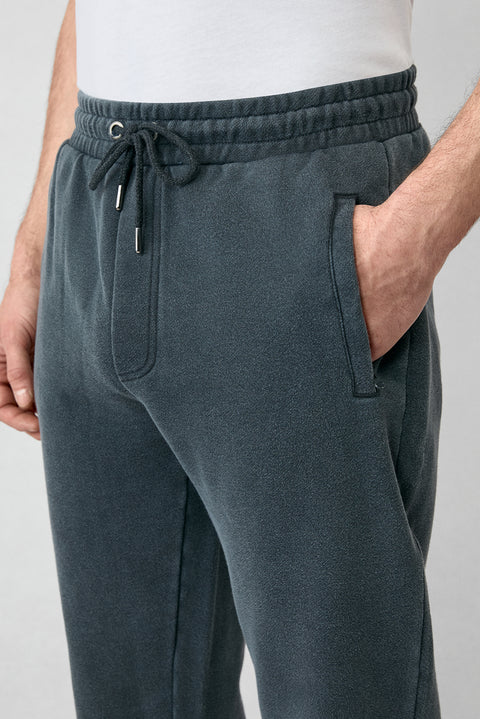 Medium Anthracite Patterned Cotton Sweatshirt/Sweatpants