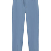 Havacı Mavi Beli Lastikli İpli Cepli Pamuklu Sweatpant / Eşofman Altı