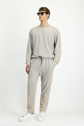  Taş Beli Lastikli İpli Cepli Pamuklu Sweatpant / Eşofman Altı