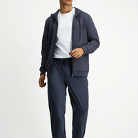 Dark Gray Regular Fit Cotton Printed Sweatpants / Track Pants