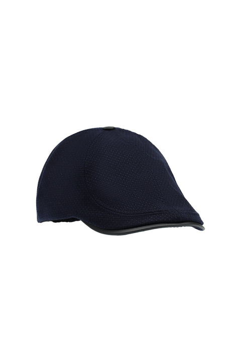 Dark Navy Wool Cap