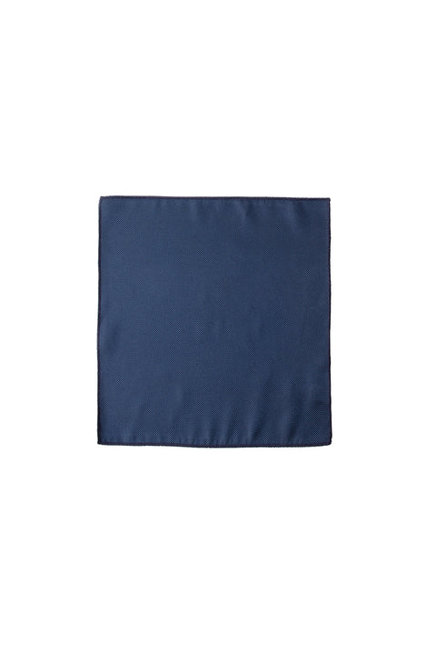 Dark Navy Blue 3-Piece Patterned Tie, Pocket Square & Cufflinks Set in Gift Box