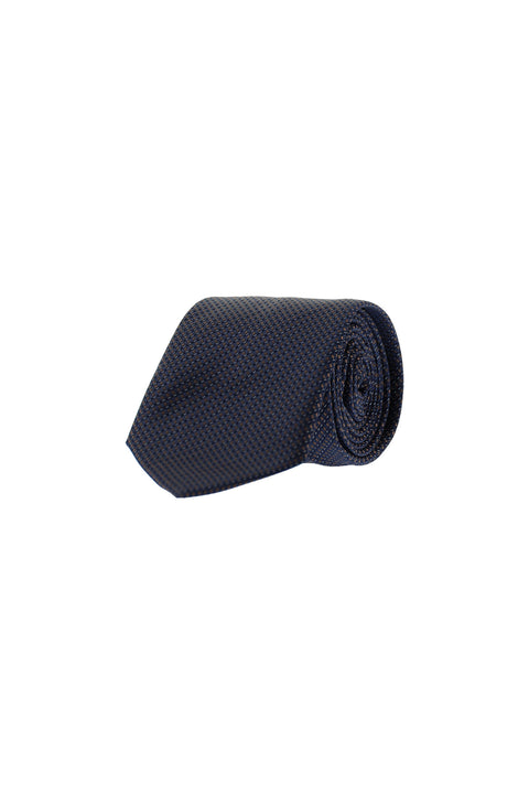 Dark Brown Patterned Tie