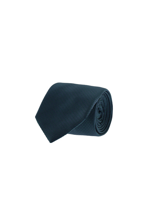 Dark Green Patterned Tie