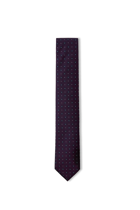 Medium Purple Patterned Tie