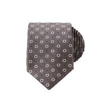 Medium Grey Patterned Tie