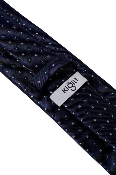 Medium Purple Patterned Tie