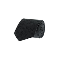 Black Patterned Tie