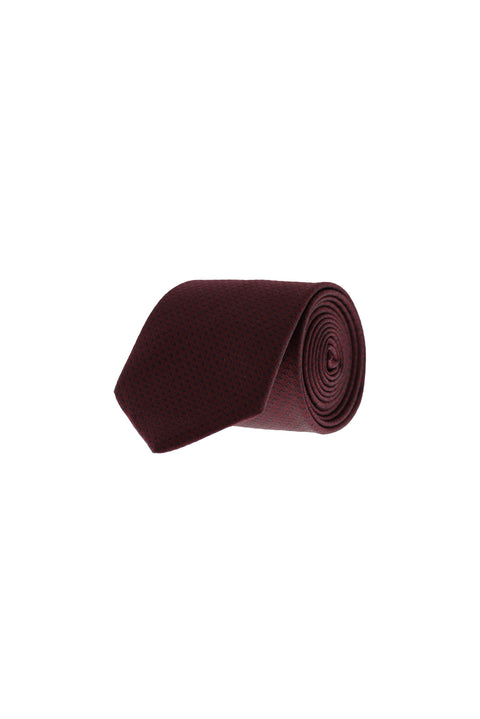 Light Burgundy Patterned Tie
