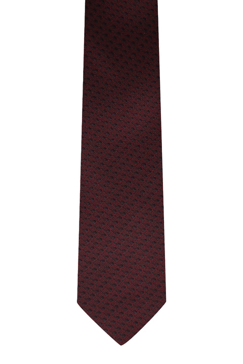 Light Burgundy Patterned Tie