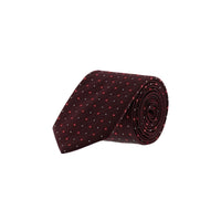 Light Burgundy Patterned Tie