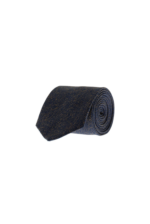 Dark Brown Patterned Tie