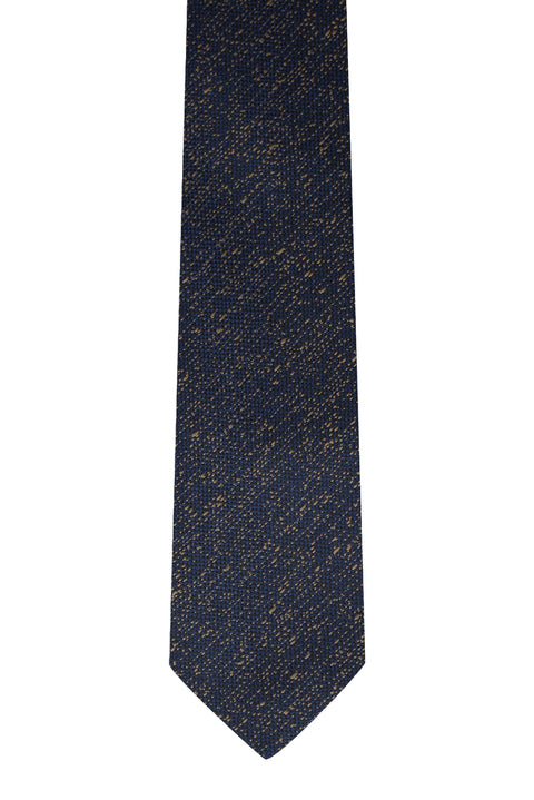 Dark Brown Patterned Tie