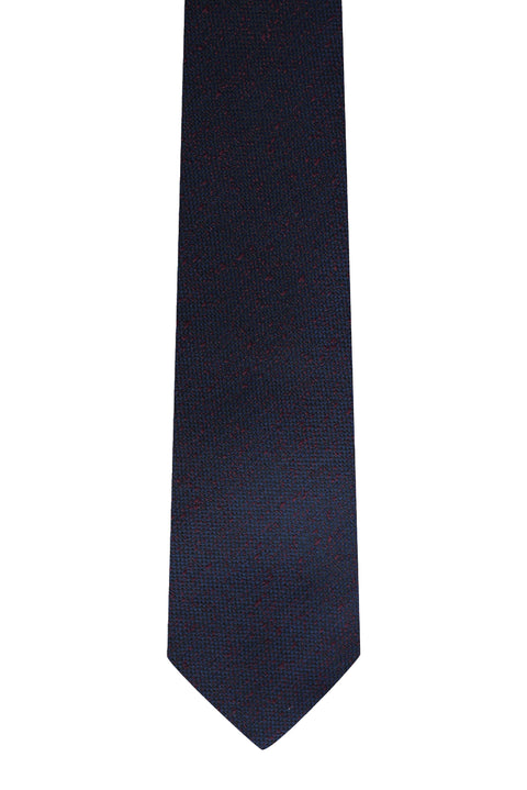 Dark Burgundy Patterned Tie