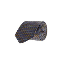 Dark Brown Patterned Tie