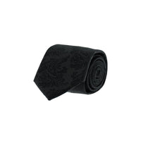 Black Patterned Tie