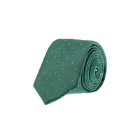 Dark Green Patterned Tie