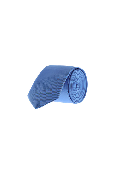 Blue Plain Tie