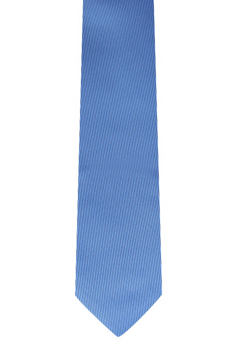 Blue Plain Tie