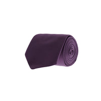 Dark Purple Plain Tie