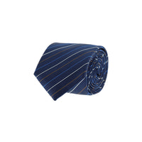 Dark Navy Patterned Tie