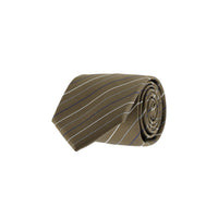 Dark Brown Patterned Tie