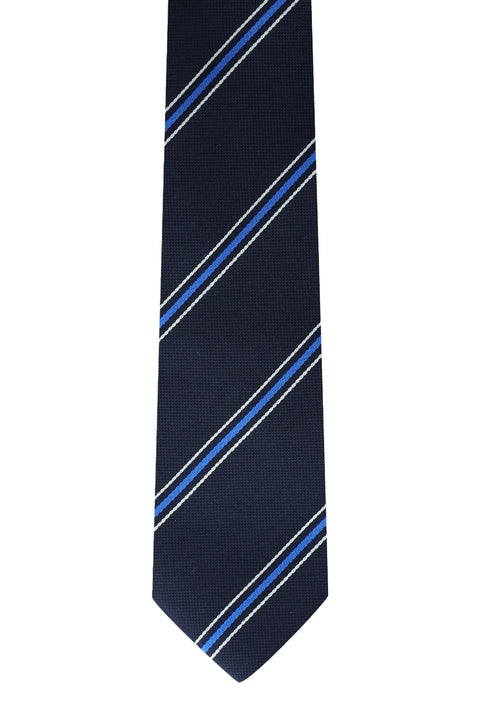 Navy Patterned Tie