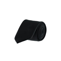 Black Patterned Tie
