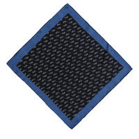 Dark Brown Patterned Handkerchief