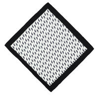White Patterned Handkerchief