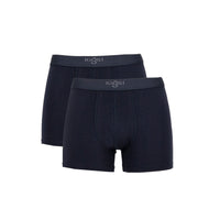 Dark Navy 2-Pack Plain Modal Blend Cotton Boxer Set