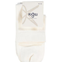 White 2-Pack Plain Cotton Blend Ankle Socks