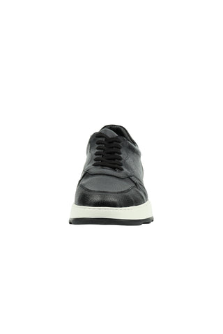  Siyah Spor Günlük Sneaker Deri Ayakkab?-Ki??l?