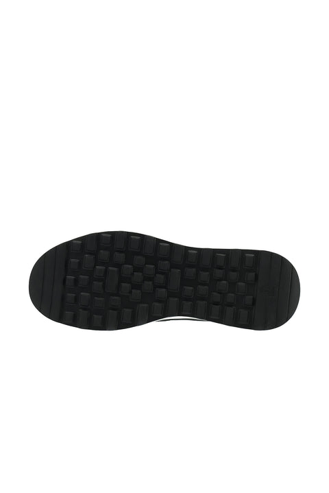 Siyah Spor Günlük Sneaker Deri Ayakkabı