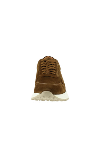  Orta Kahve Süet Deri Günlük Sneaker Ayakkab?-Ki??l?