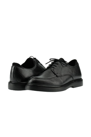  Siyah Smart Casual Deri Ayakkab?-Ki??l?