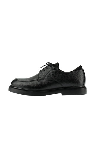  Siyah Smart Casual Deri Ayakkab?-Ki??l?