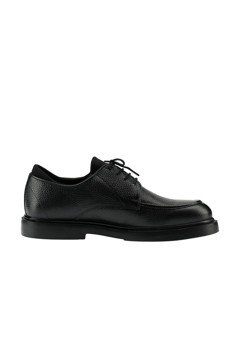 Siyah Smart Casual Deri Ayakkabı