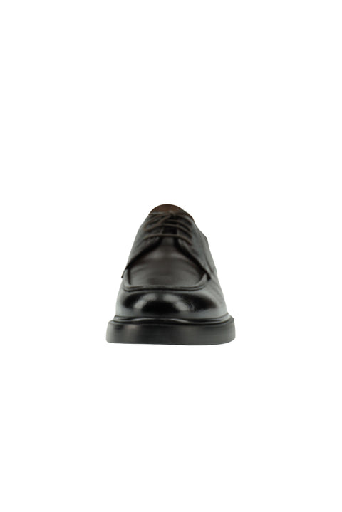 Dark Brown Smart Casual Leather Shoes