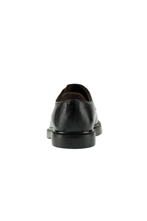 Dark Brown Smart Casual Leather Shoes