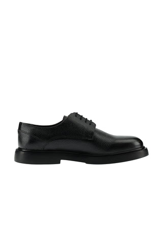  Siyah Smart Casual Deri Ayakkab?-Ki??l?