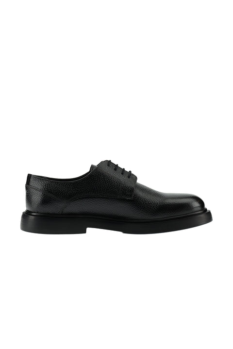 Siyah Smart Casual Deri Ayakkabı