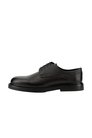 Koyu Kahve Smart Casual Deri Ayakkab?-Ki??l?
