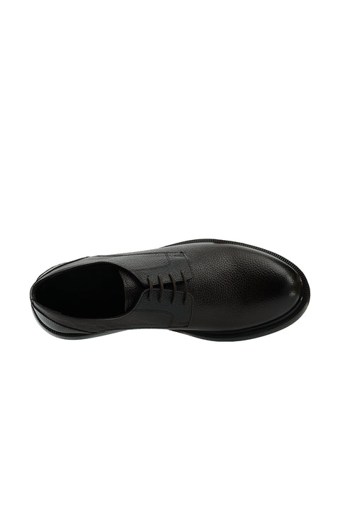 Dark Brown Smart Casual Leather Shoes
