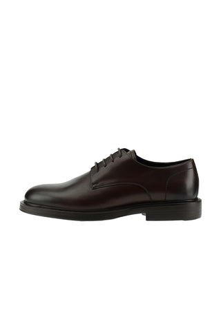  Koyu Kahve Smart Casual Deri Ayakkab?-Ki??l?